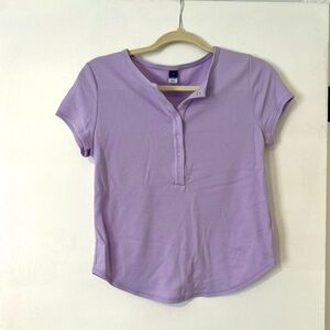 Light purple crop top